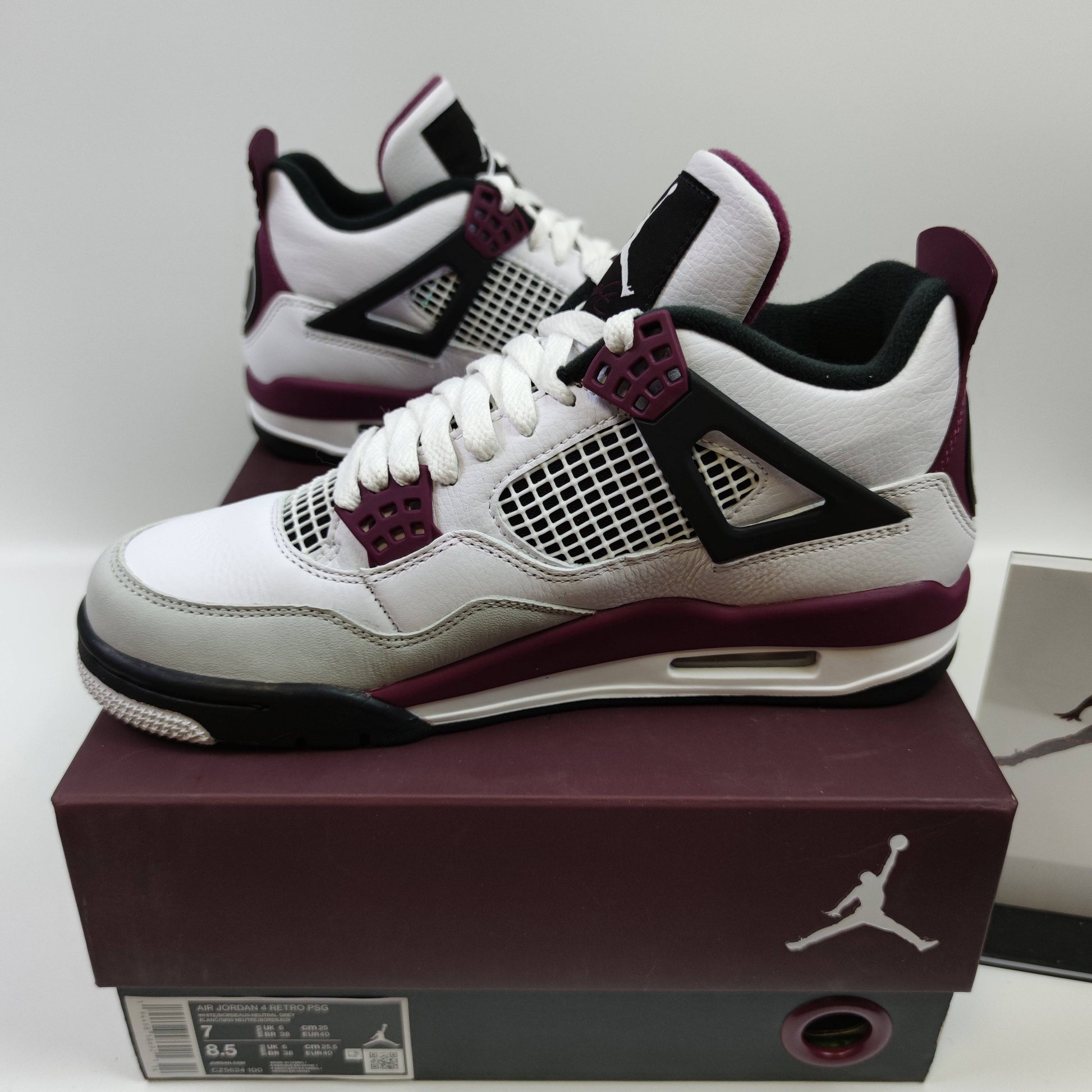 Air Jordan 4 Retro 'PSG' Paris Saint-Germain CZ5624-100 - Fashion Sneaker1818