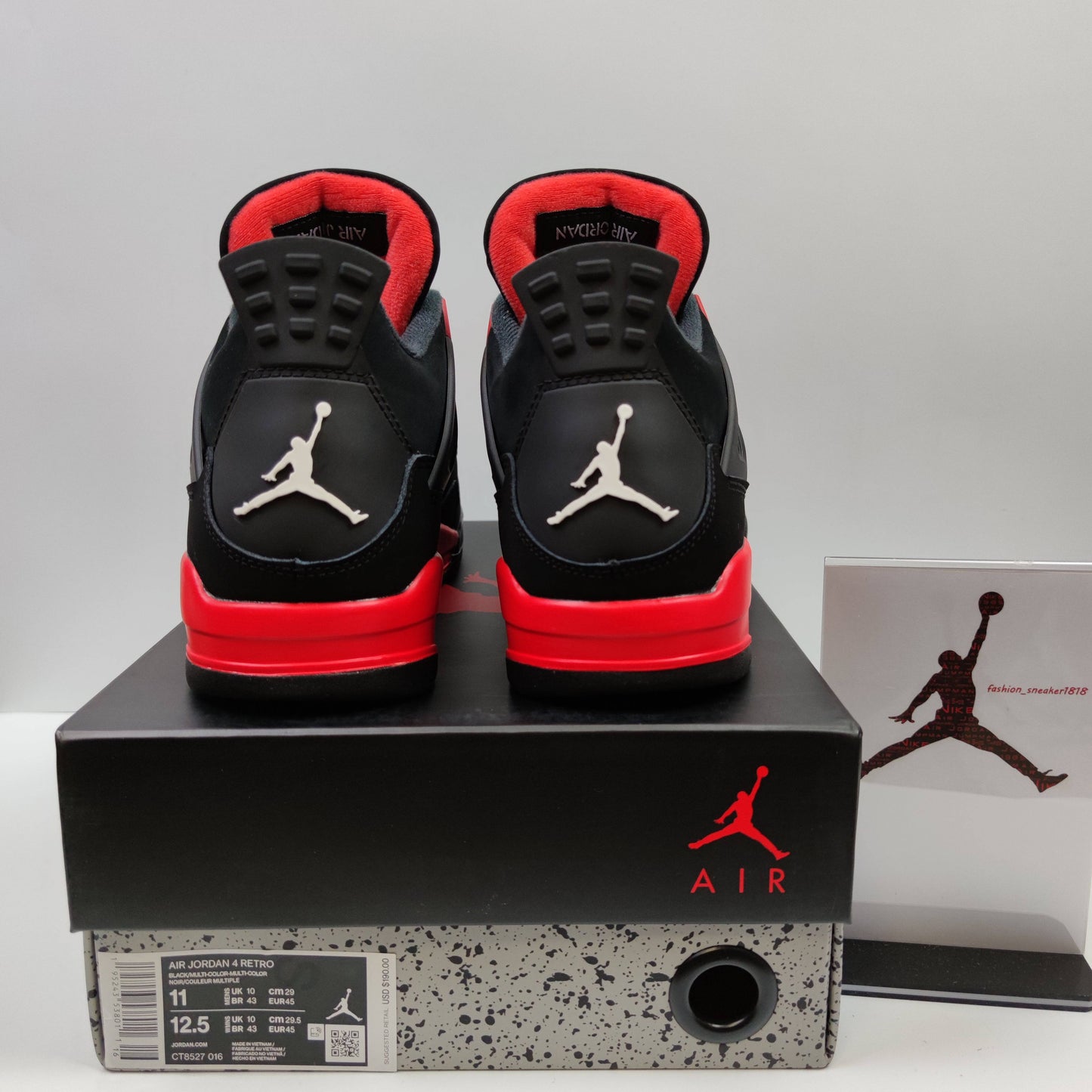 Air Jordan 4 Retro "Red Thunder" CT8527-016 - Fashion Sneaker1818
