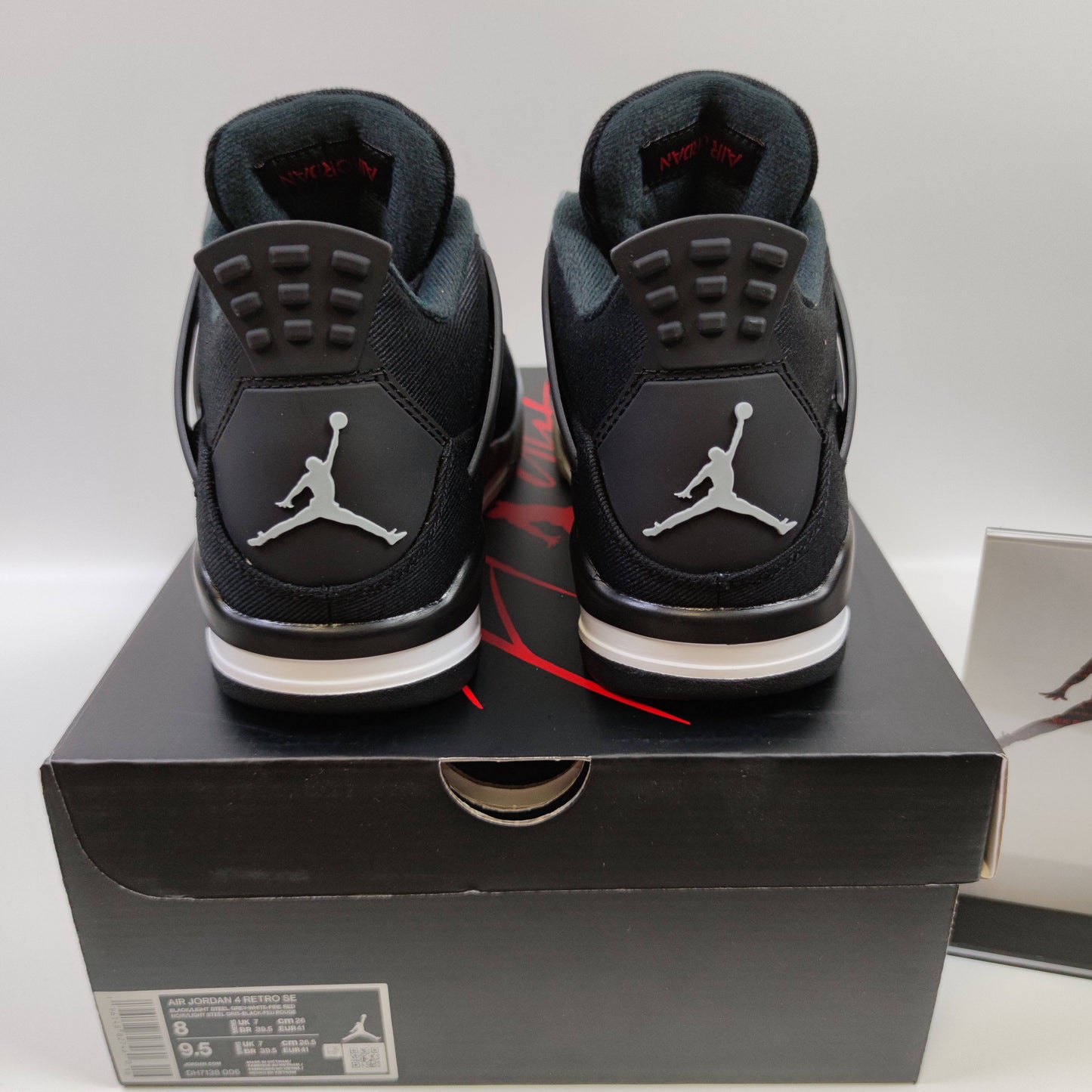 Air Jordan 4 Retro SE "Black Canvas" DH7138-006 - Fashion Sneaker1818