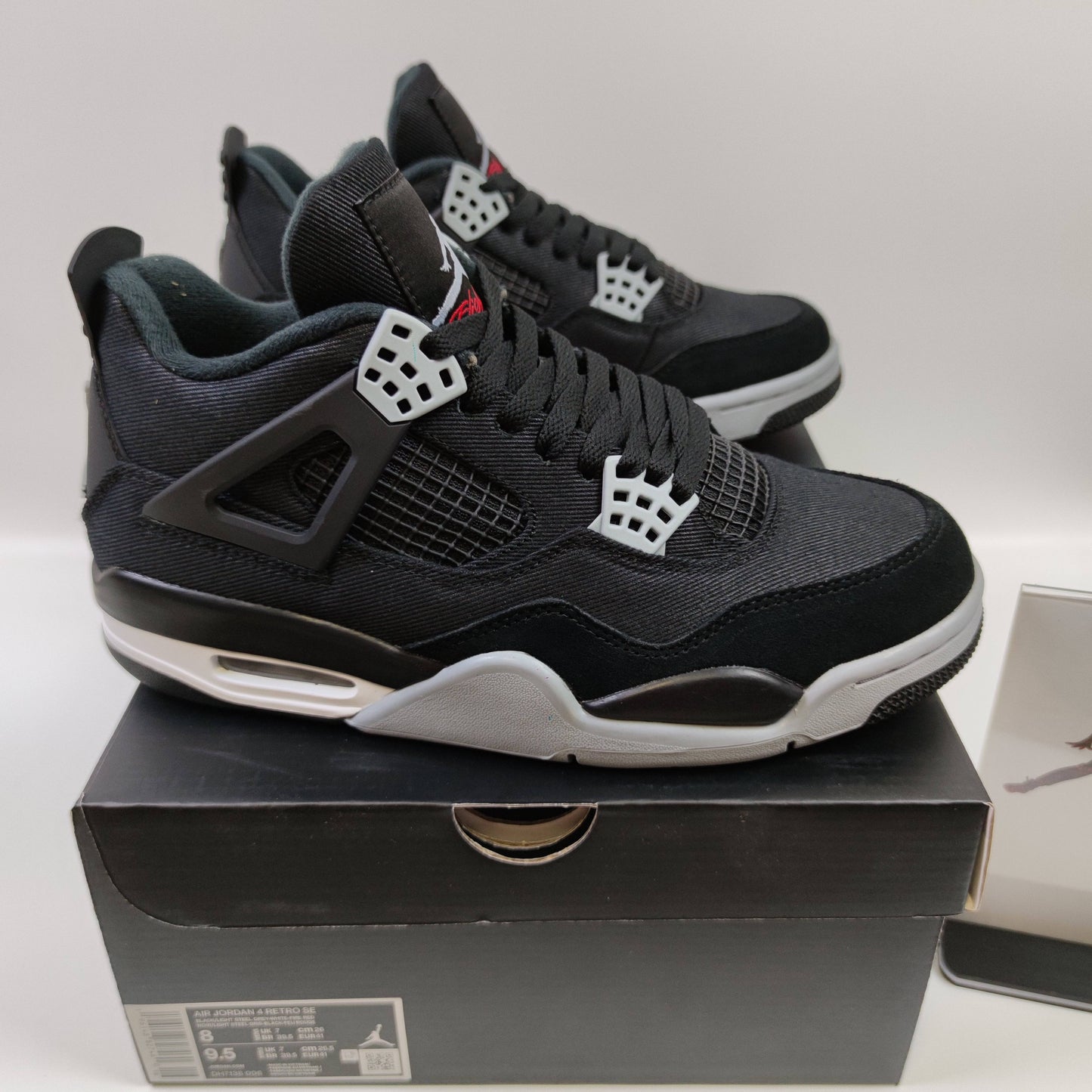 Air Jordan 4 Retro SE "Black Canvas" DH7138-006 - Fashion Sneaker1818