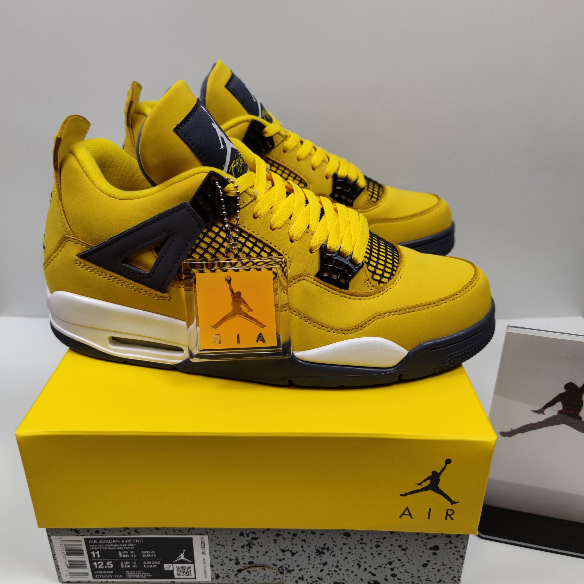 Air Jordan 4 Retro "Tour Yellow" CT8527-700 - Fashion Sneaker1818