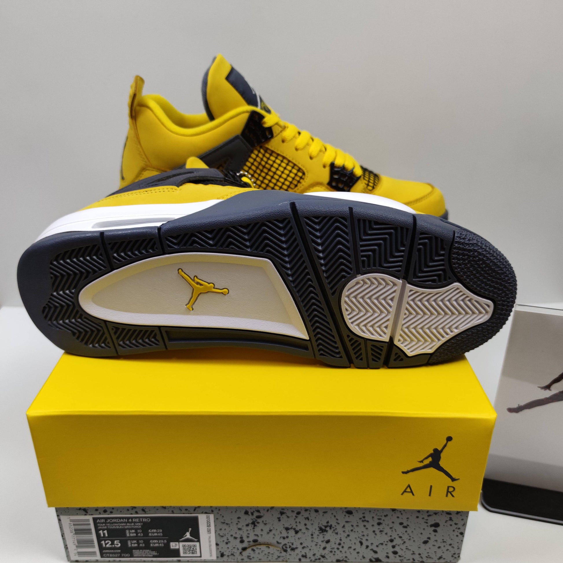 Air Jordan 4 Retro "Tour Yellow" CT8527-700 - Fashion Sneaker1818