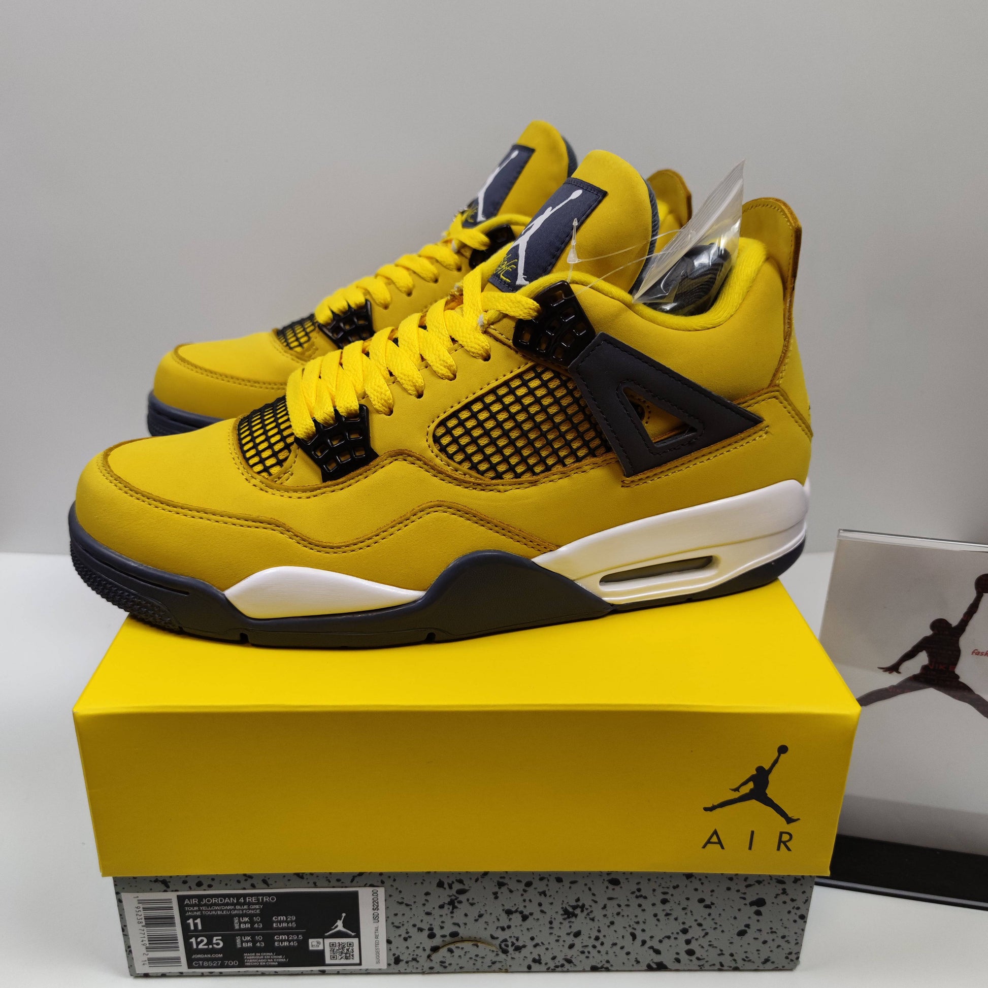 Air Jordan 4 Retro "Tour Yellow" CT8527-700 - Fashion Sneaker1818