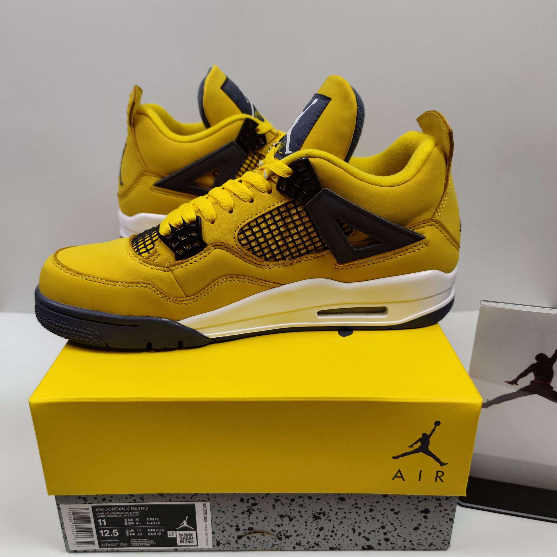 Air Jordan 4 Retro "Tour Yellow" CT8527-700 - Fashion Sneaker1818