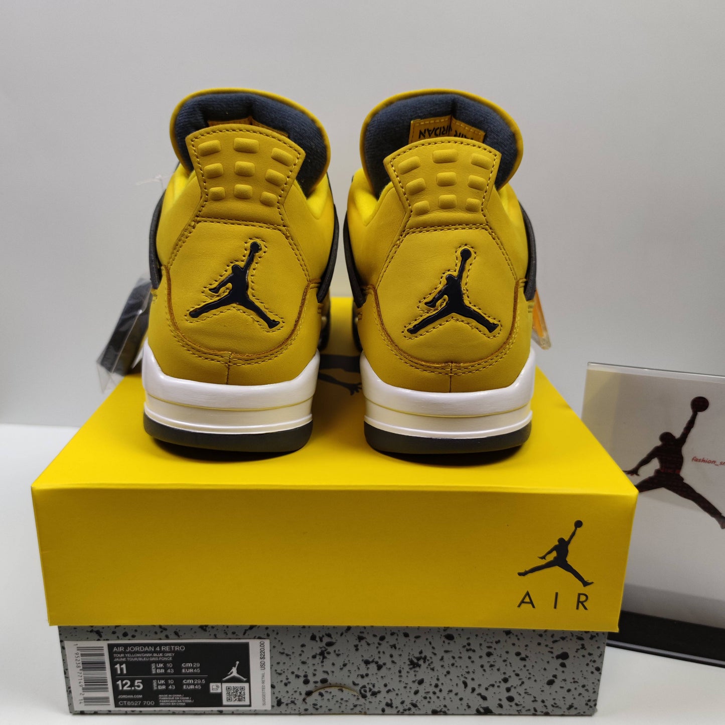 Air Jordan 4 Retro "Tour Yellow" CT8527-700 - Fashion Sneaker1818