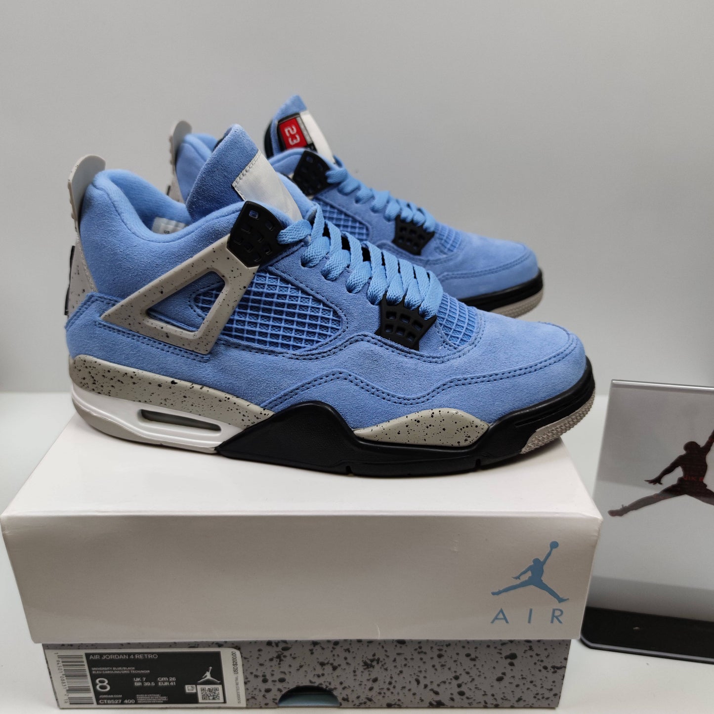Air Jordan 4 Retro "University Blue" CT8527-400 - Fashion Sneaker1818