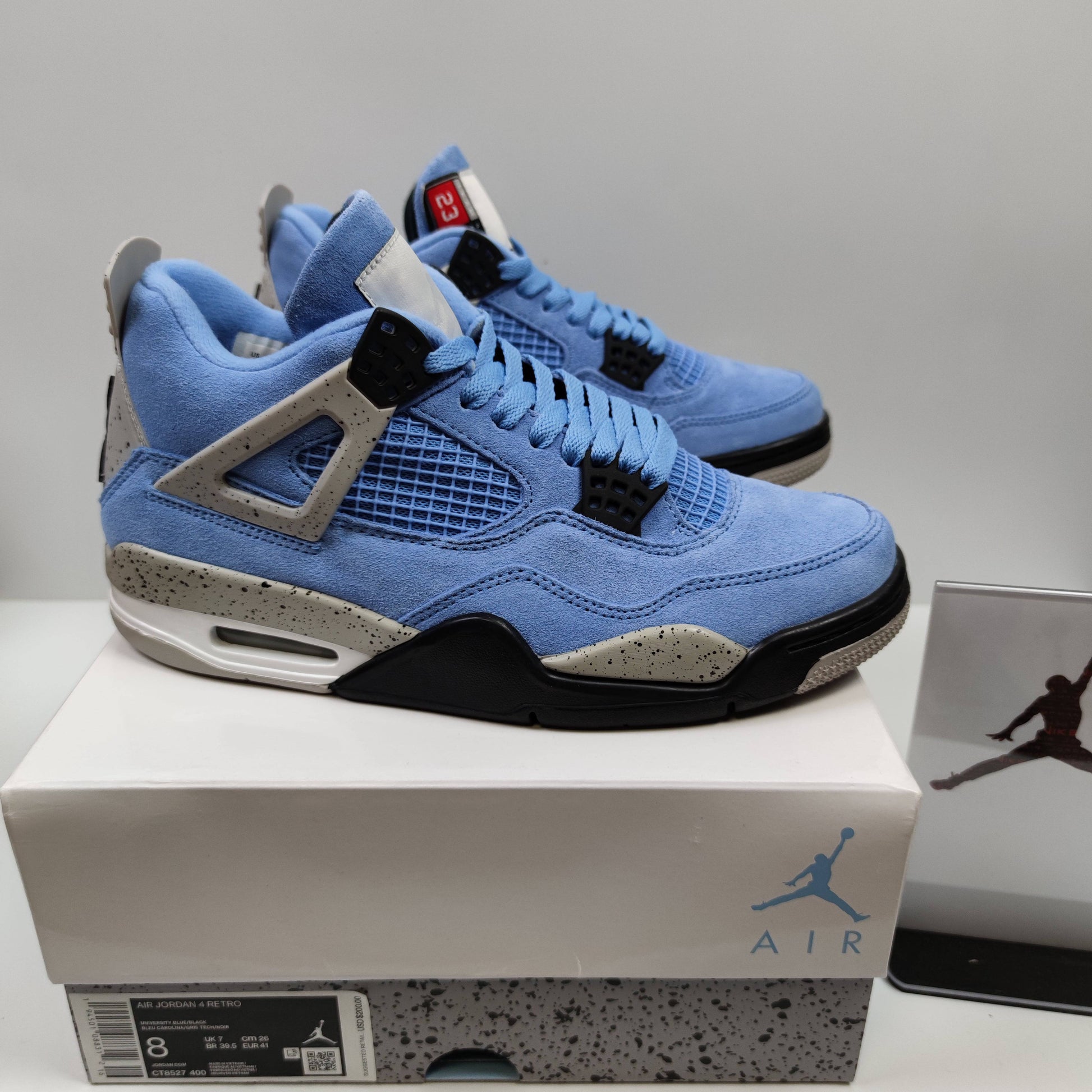 Air Jordan 4 Retro "University Blue" CT8527-400 - Fashion Sneaker1818