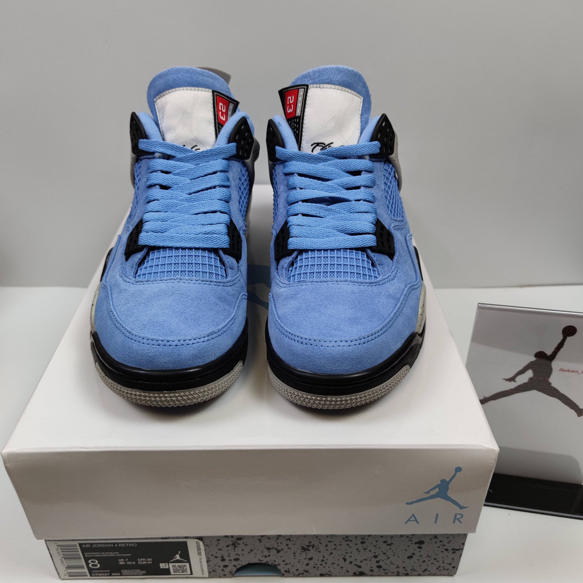 Air Jordan 4 Retro "University Blue" CT8527-400 - Fashion Sneaker1818