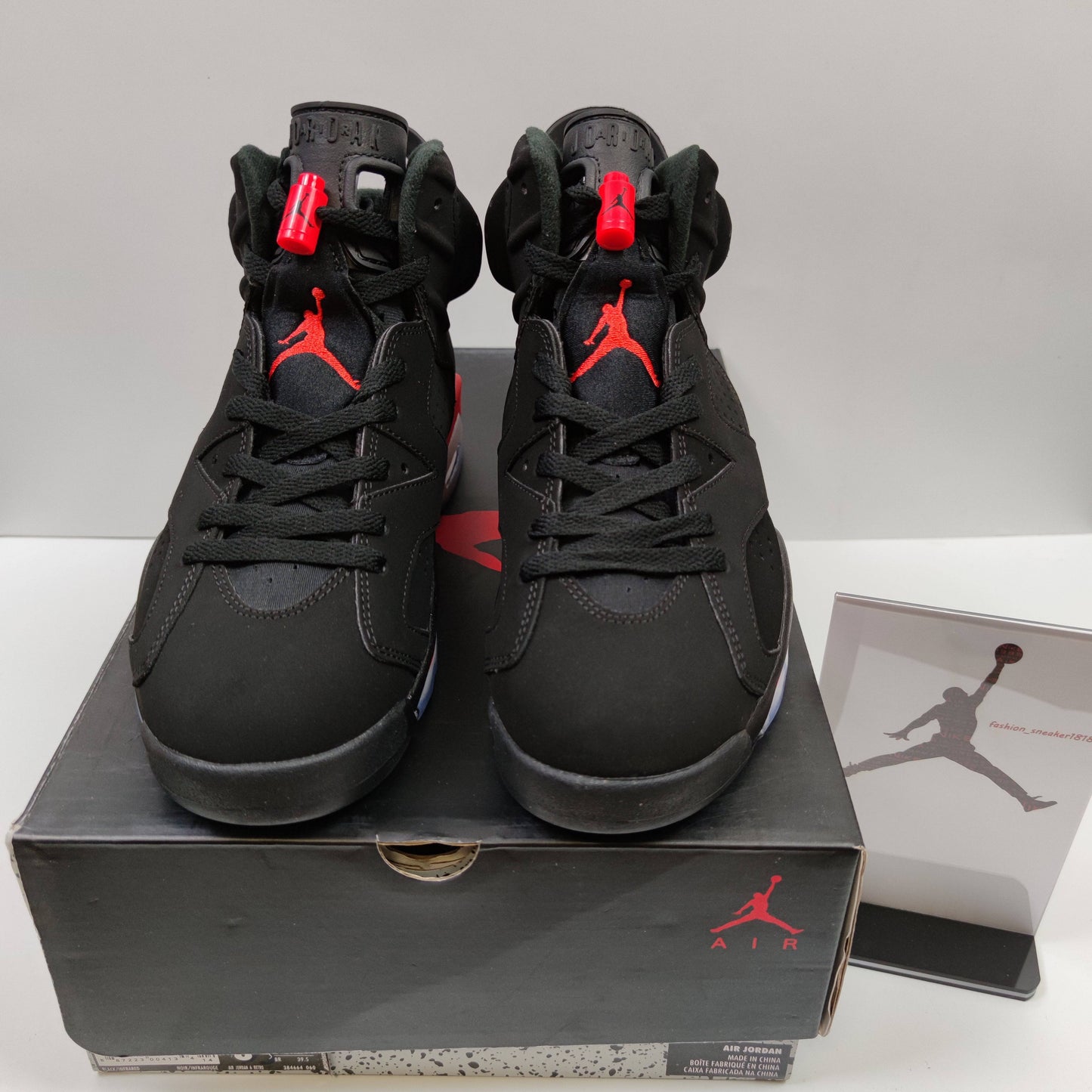 Air Jordan 6 Black Infrared 384664-060 - Fashion Sneaker1818