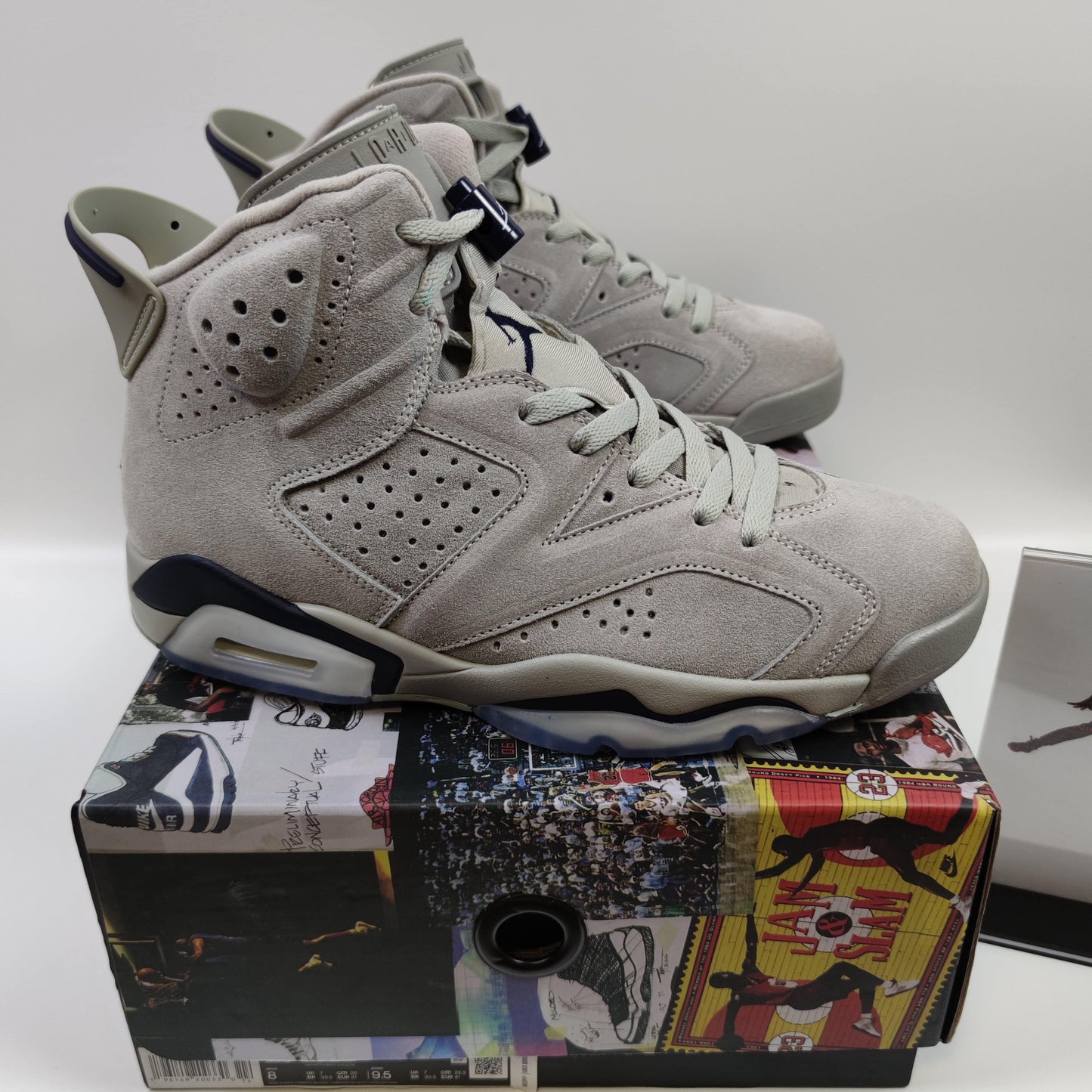 Air Jordan 6 Retro "Georgetown" CT8529-012 - Fashion Sneaker1818