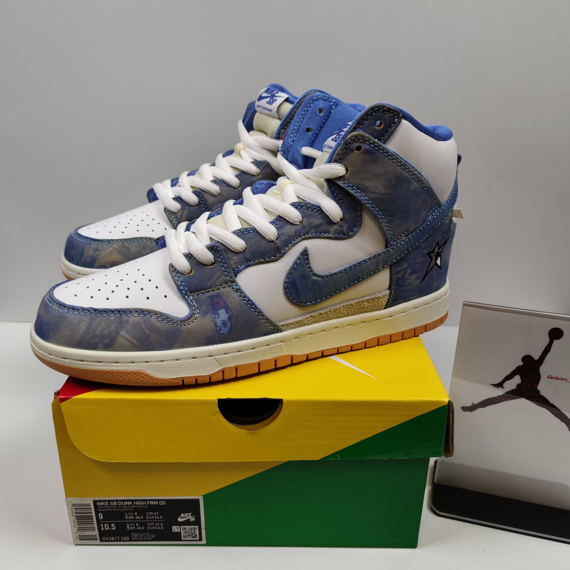 Carpet Company x Nike SB Dunk High PRM QS "Royal Pulse" CV1677-100 - Fashion Sneaker1818
