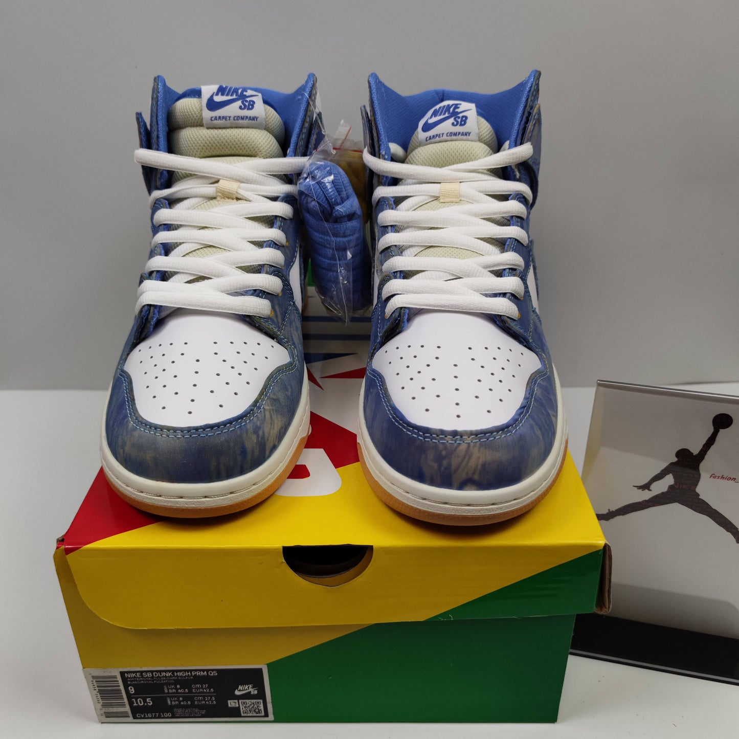 Carpet Company x Nike SB Dunk High PRM QS "Royal Pulse" CV1677-100 - Fashion Sneaker1818