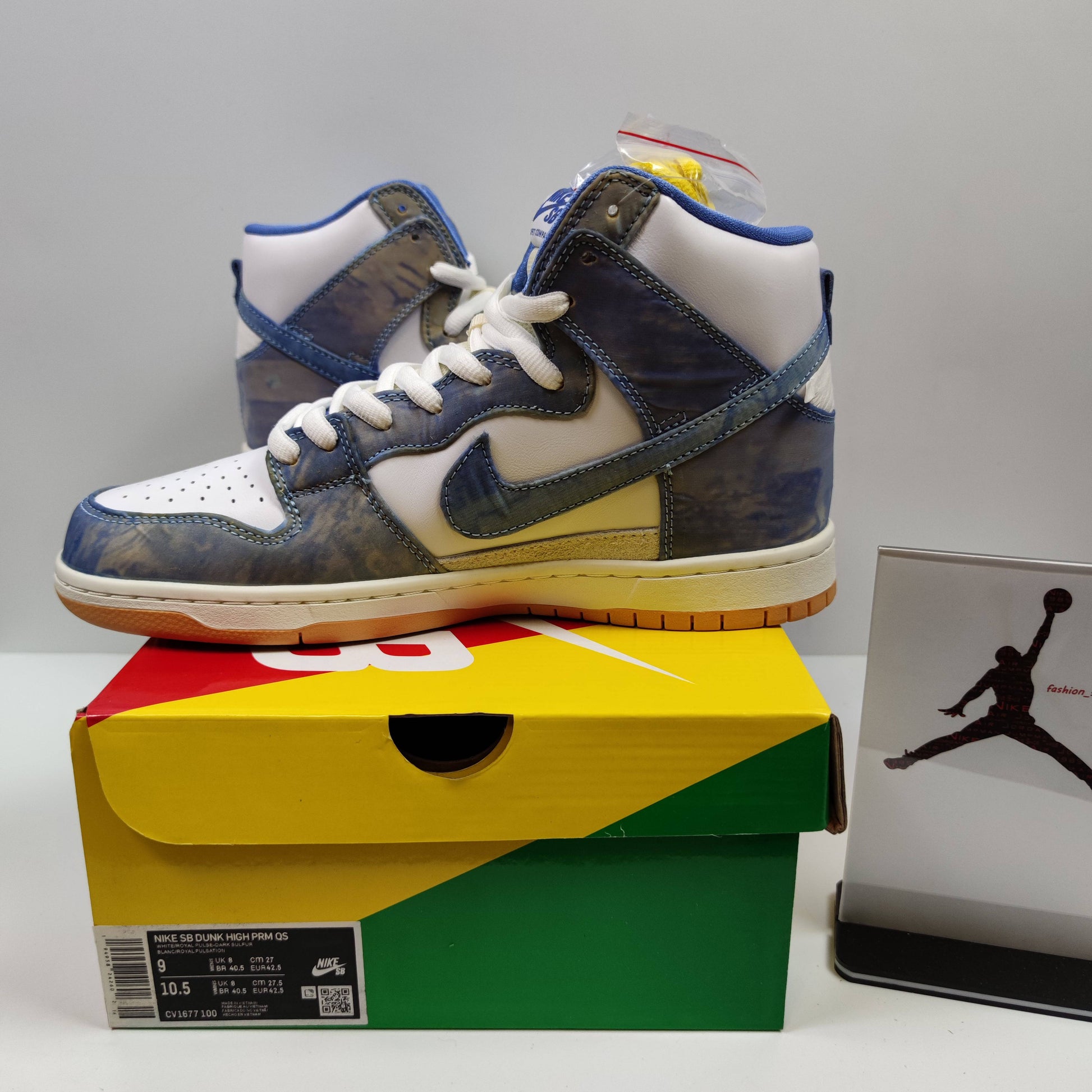 Carpet Company x Nike SB Dunk High PRM QS "Royal Pulse" CV1677-100 - Fashion Sneaker1818