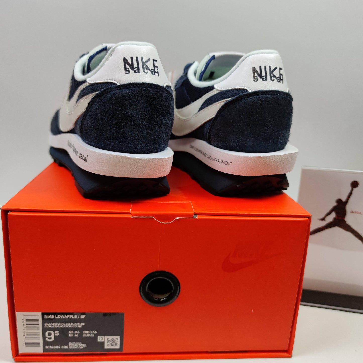 Fragment Design x Sacai x Nike LDWaffle "Blackened Blue" DH2684-400 - Fashion Sneaker1818