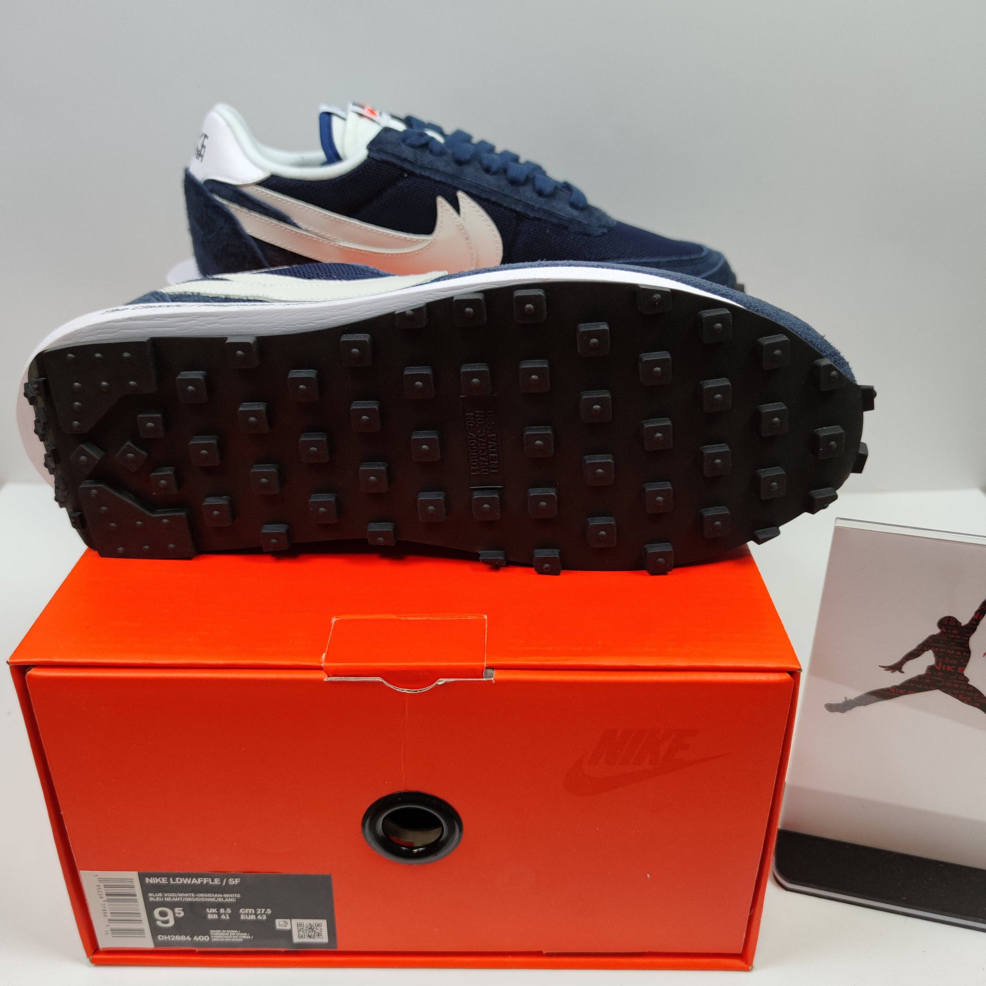 Fragment Design x Sacai x Nike LDWaffle "Blackened Blue" DH2684-400 - Fashion Sneaker1818