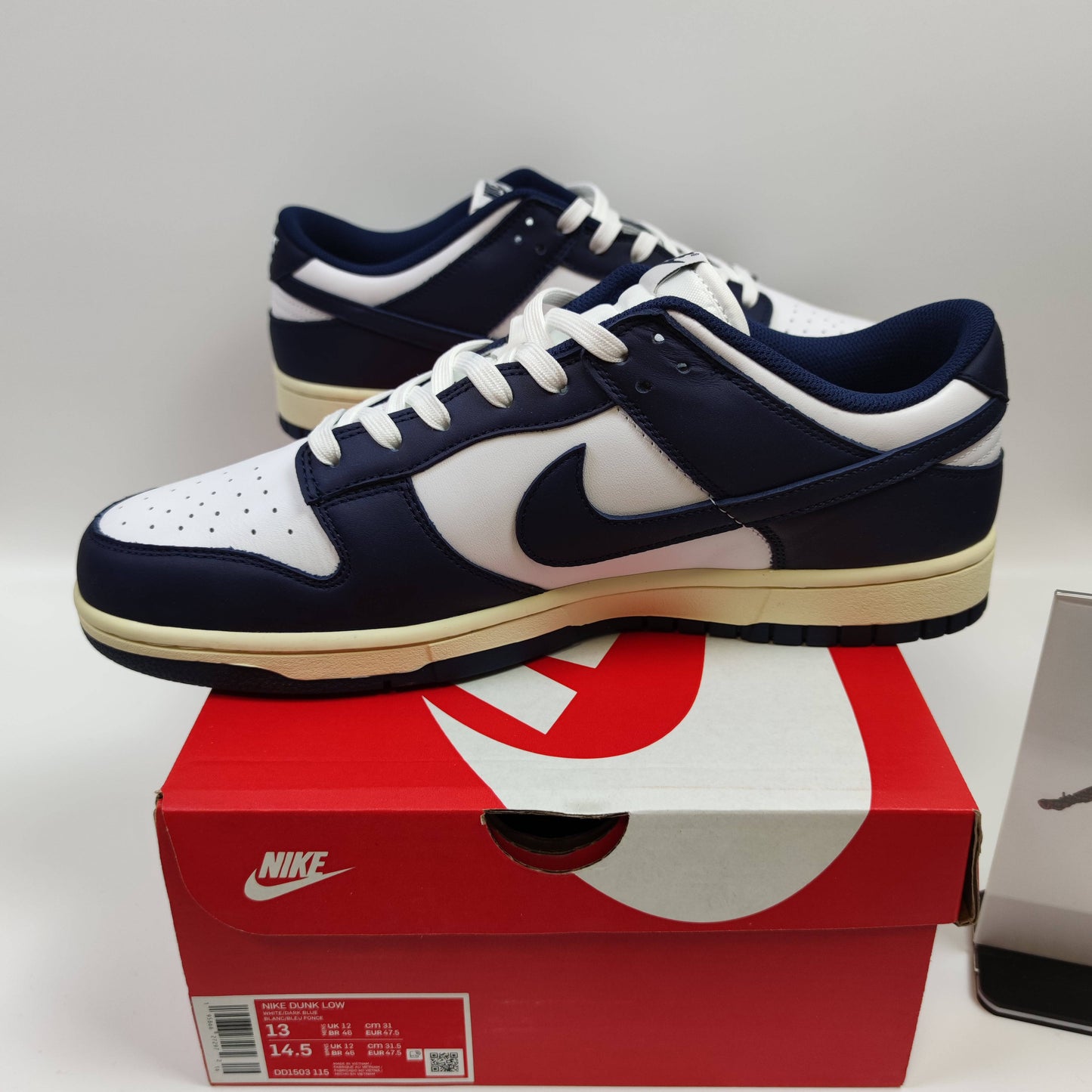 Nike Dunk Low "Midnight Navy and White" DD1503-115 - Fashion Sneaker1818