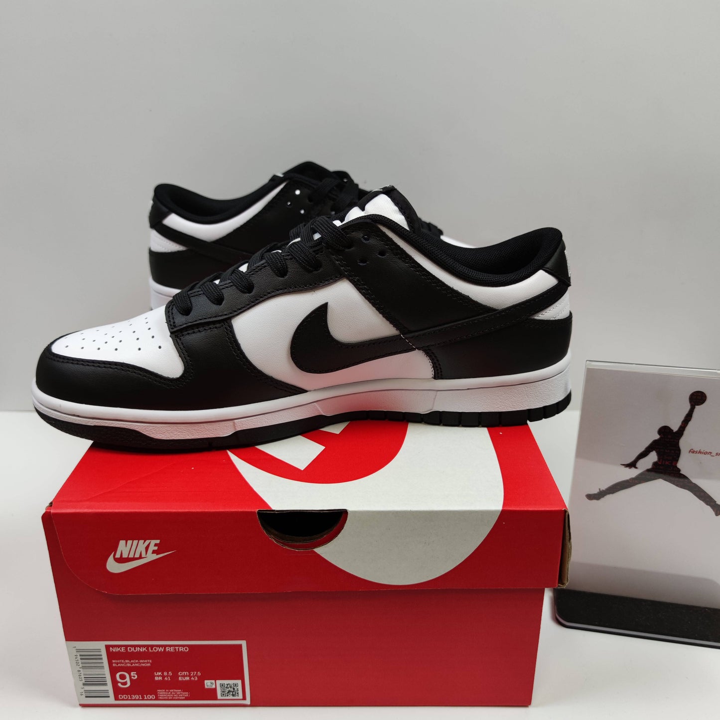 Nike Dunk Low Retro "Black" DD1391-100 - Fashion Sneaker1818