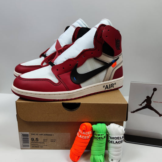 Off-White x Air Jordan 1 Retro High The Ten "Chicago" AA3834-101 - Fashion Sneaker1818