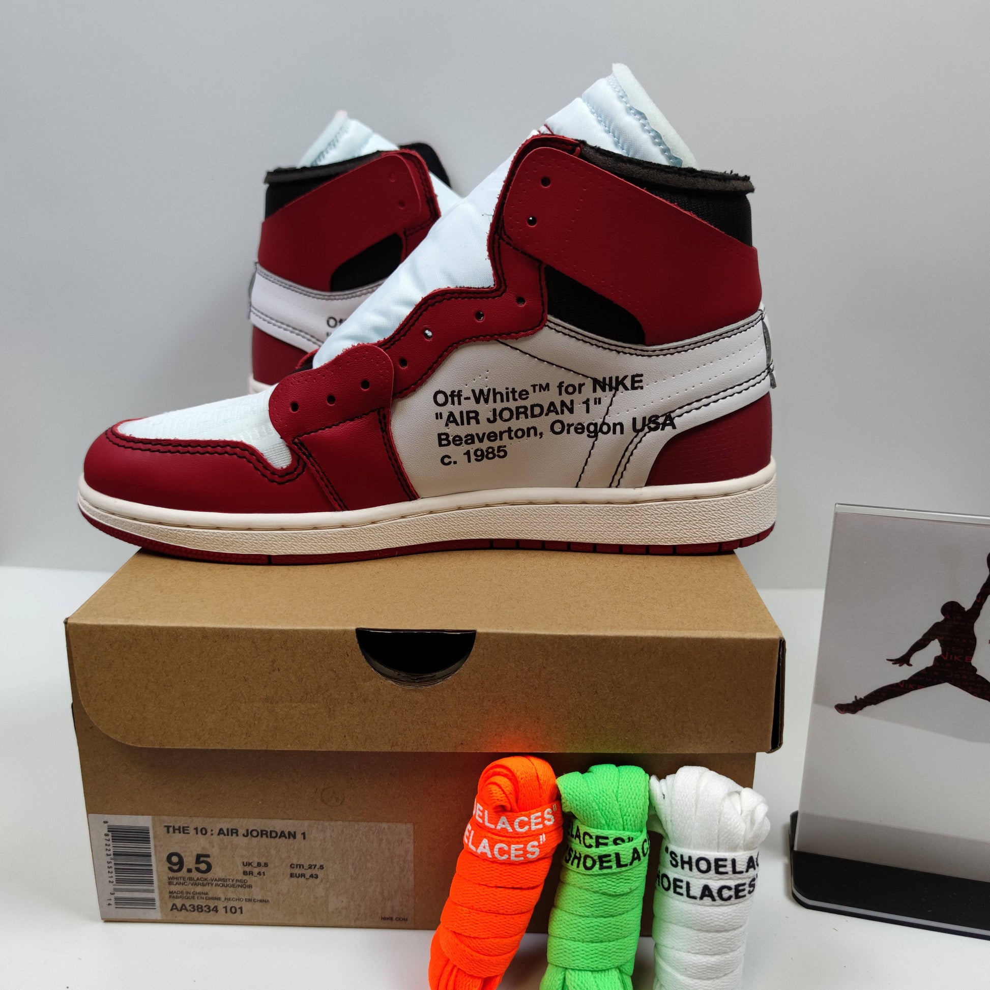 Off-White x Air Jordan 1 Retro High The Ten "Chicago" AA3834-101 - Fashion Sneaker1818
