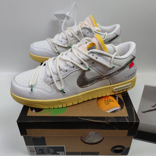 Off-White x Nike Dunk Low "The 50" NO.1 DM1602-127 - Fashion Sneaker1818