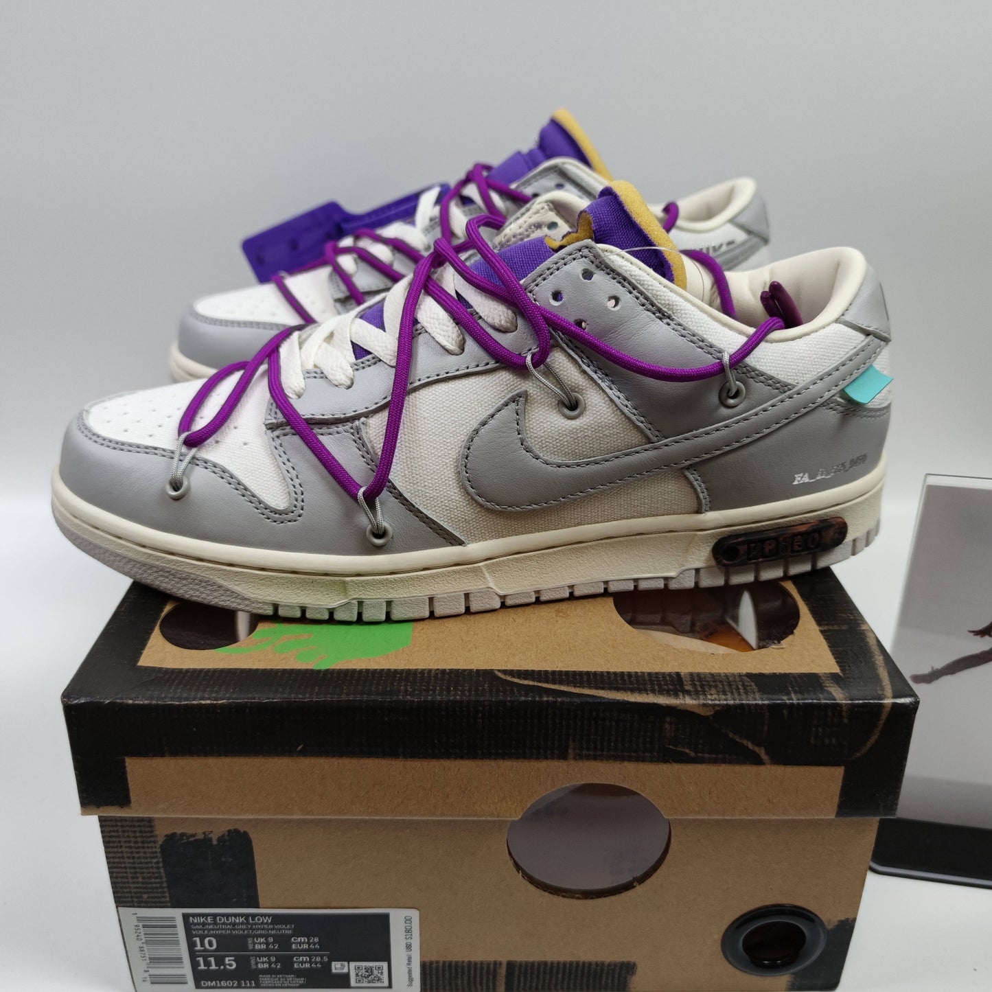 Off-White x Nike Dunk Low "The 50" NO.28 DM1602-111 - Fashion Sneaker1818