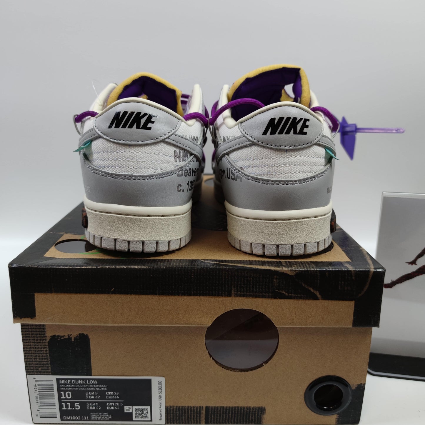 Off-White x Nike Dunk Low "The 50" NO.28 DM1602-111 - Fashion Sneaker1818