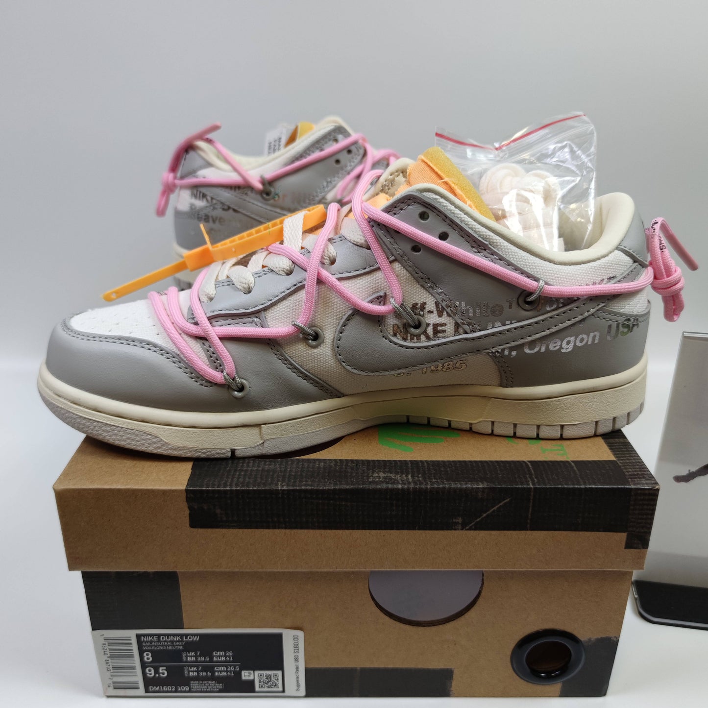 Off-White x Nike Dunk Low "The 50" NO.9 DM1602-109 - Fashion Sneaker1818