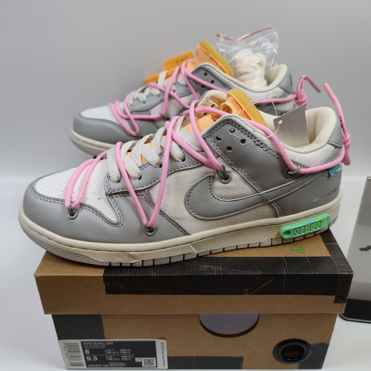 Off-White x Nike Dunk Low "The 50" NO.9 DM1602-109 - Fashion Sneaker1818