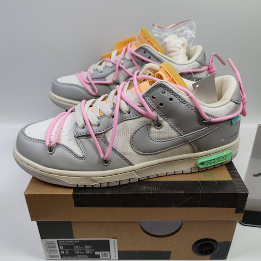 Off-White x Nike Dunk Low "The 50" NO.9 DM1602-109 - Fashion Sneaker1818