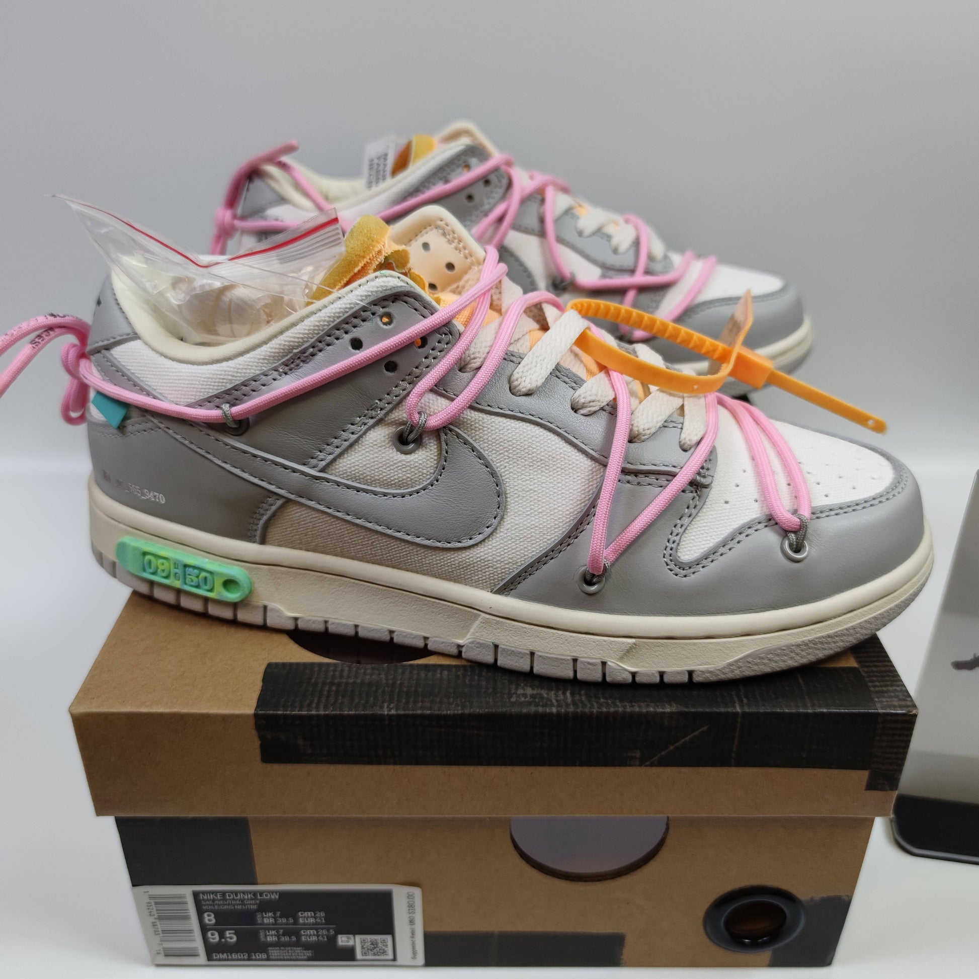 Off-White x Nike Dunk Low "The 50" NO.9 DM1602-109 - Fashion Sneaker1818