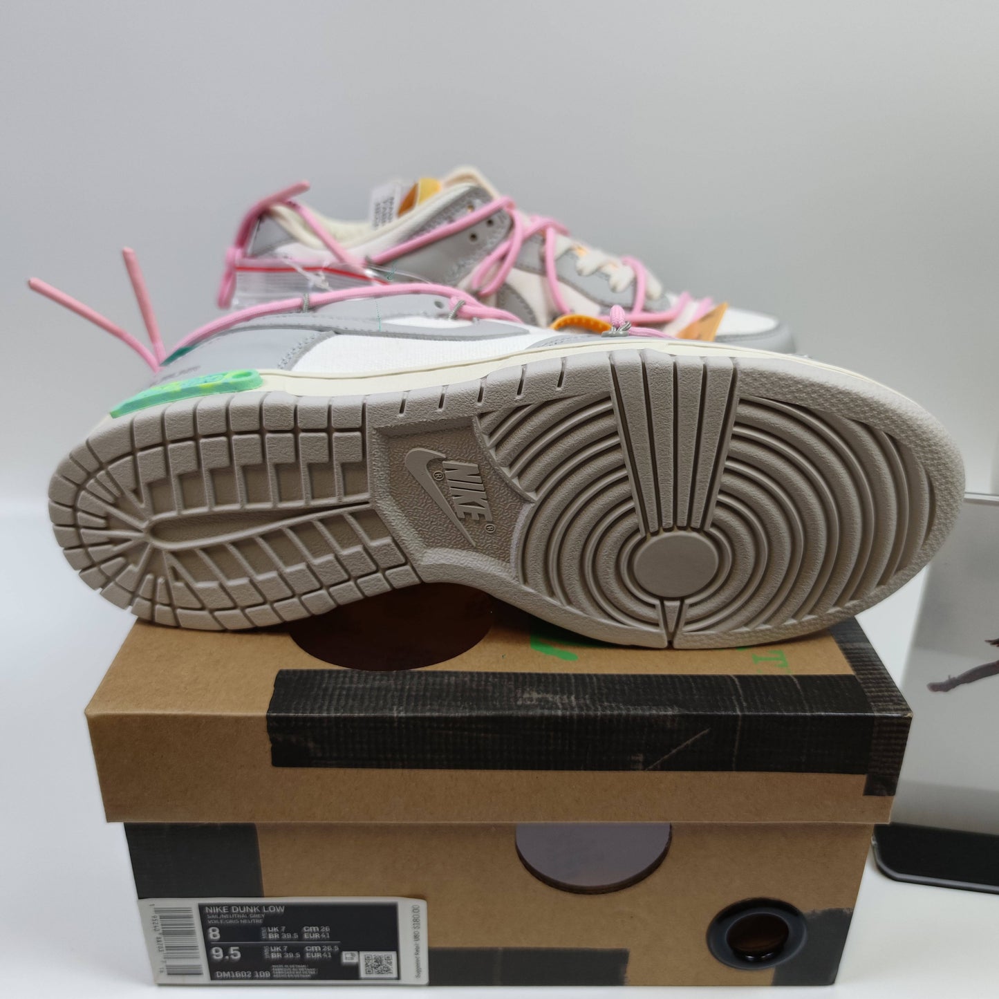 Off-White x Nike Dunk Low "The 50" NO.9 DM1602-109 - Fashion Sneaker1818