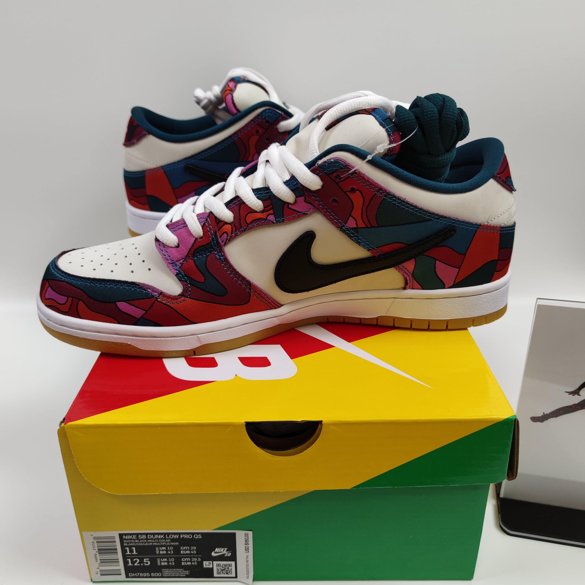 Parra x Nike SB Dunk Low Pro QS "Abstract Art" DH7695-600 - Fashion Sneaker1818