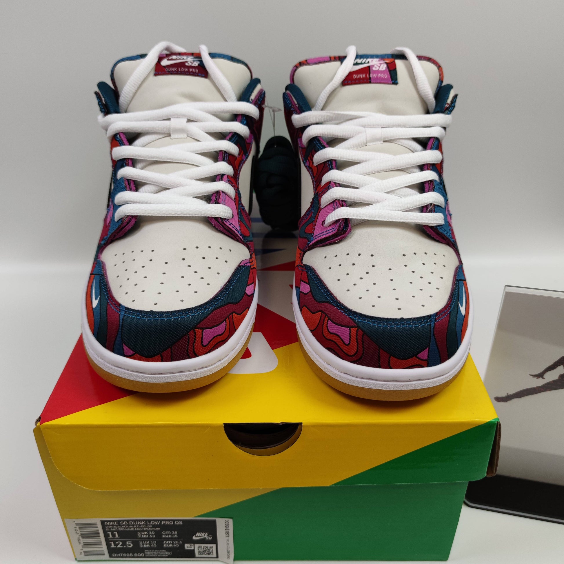 Parra x Nike SB Dunk Low Pro QS "Abstract Art" DH7695-600 - Fashion Sneaker1818