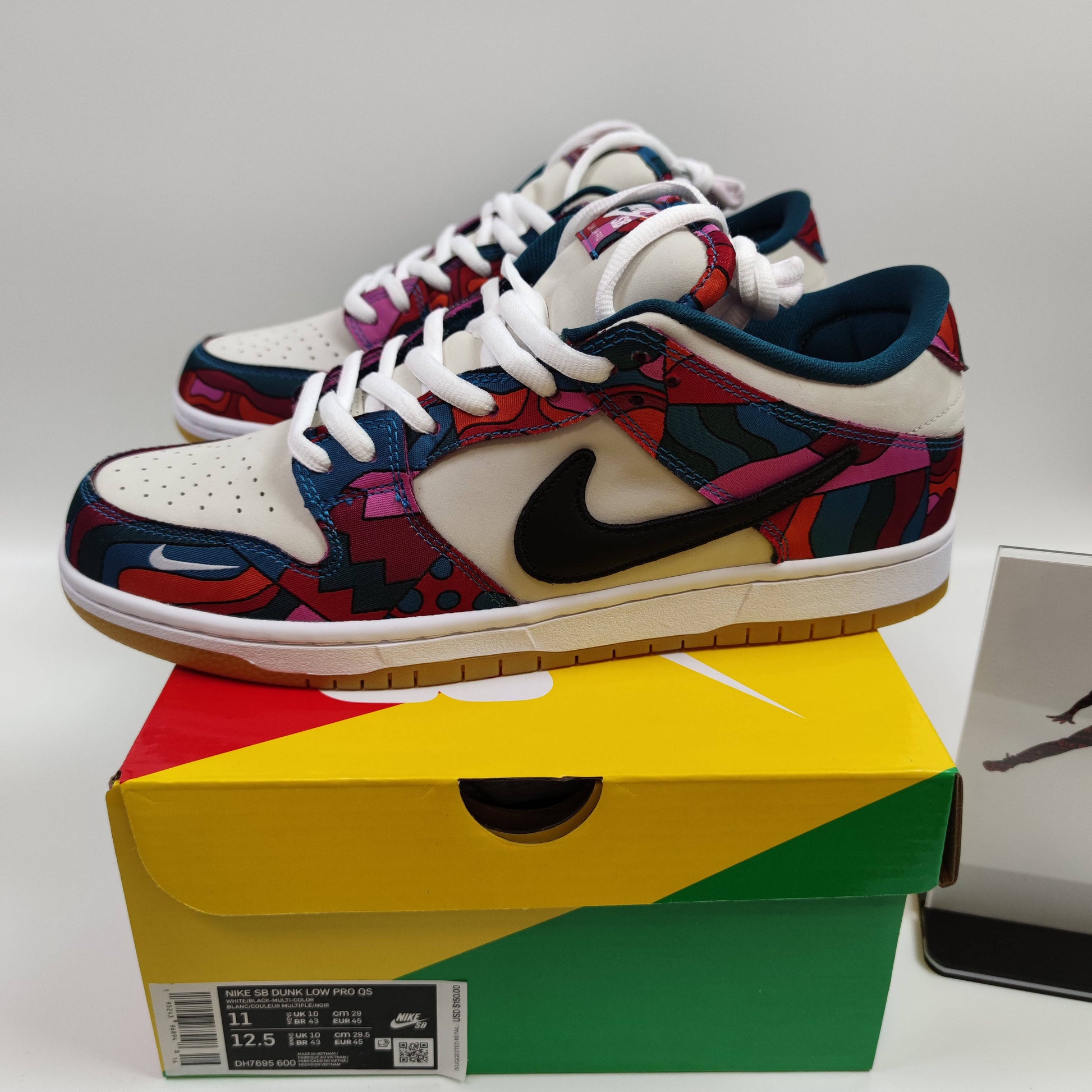Parra x Nike SB Dunk Low Pro QS "Abstract Art" DH7695-600 - Fashion Sneaker1818
