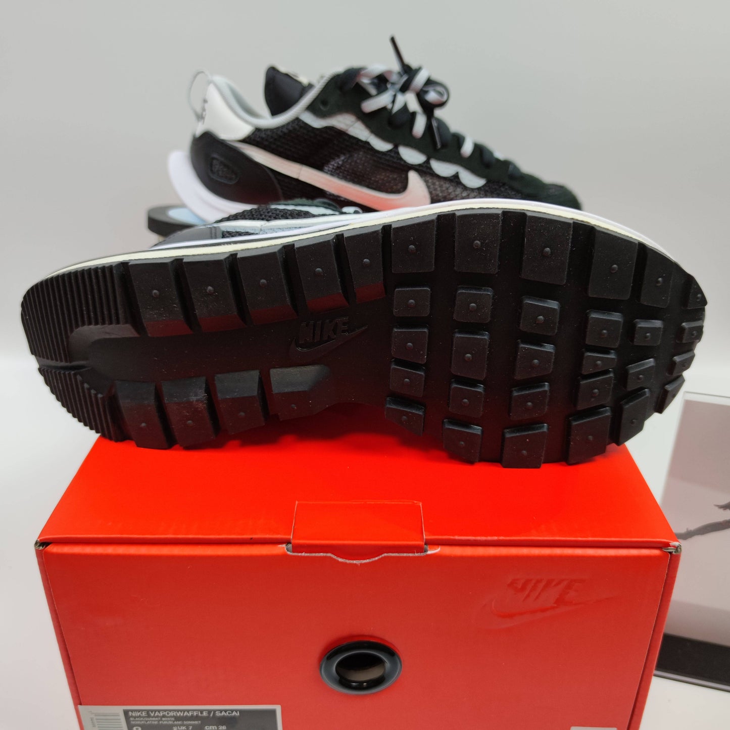 Sacai x Nike VaporWaffle "Black and White" CV1363-001 - Fashion Sneaker1818