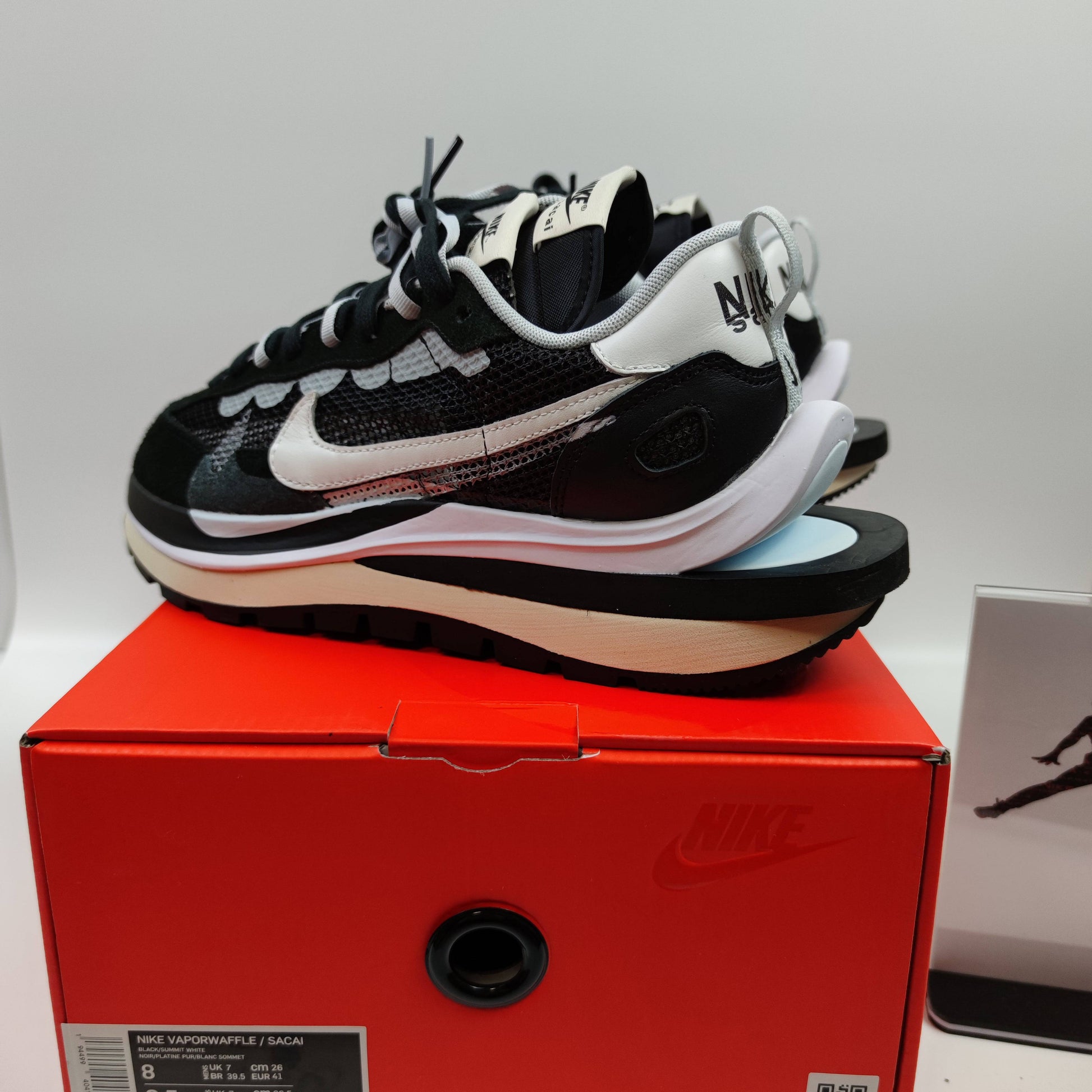 Sacai x Nike VaporWaffle "Black and White" CV1363-001 - Fashion Sneaker1818