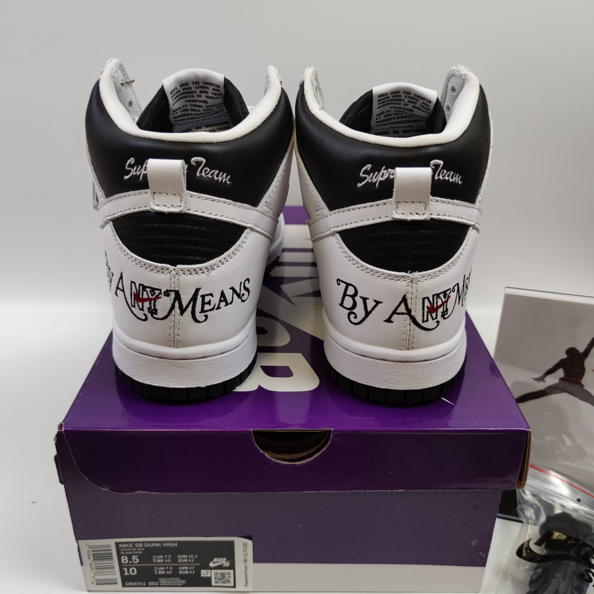 Supreme x Nike SB Dunk High "By Any Means" DN3741-002 - Fashion Sneaker1818