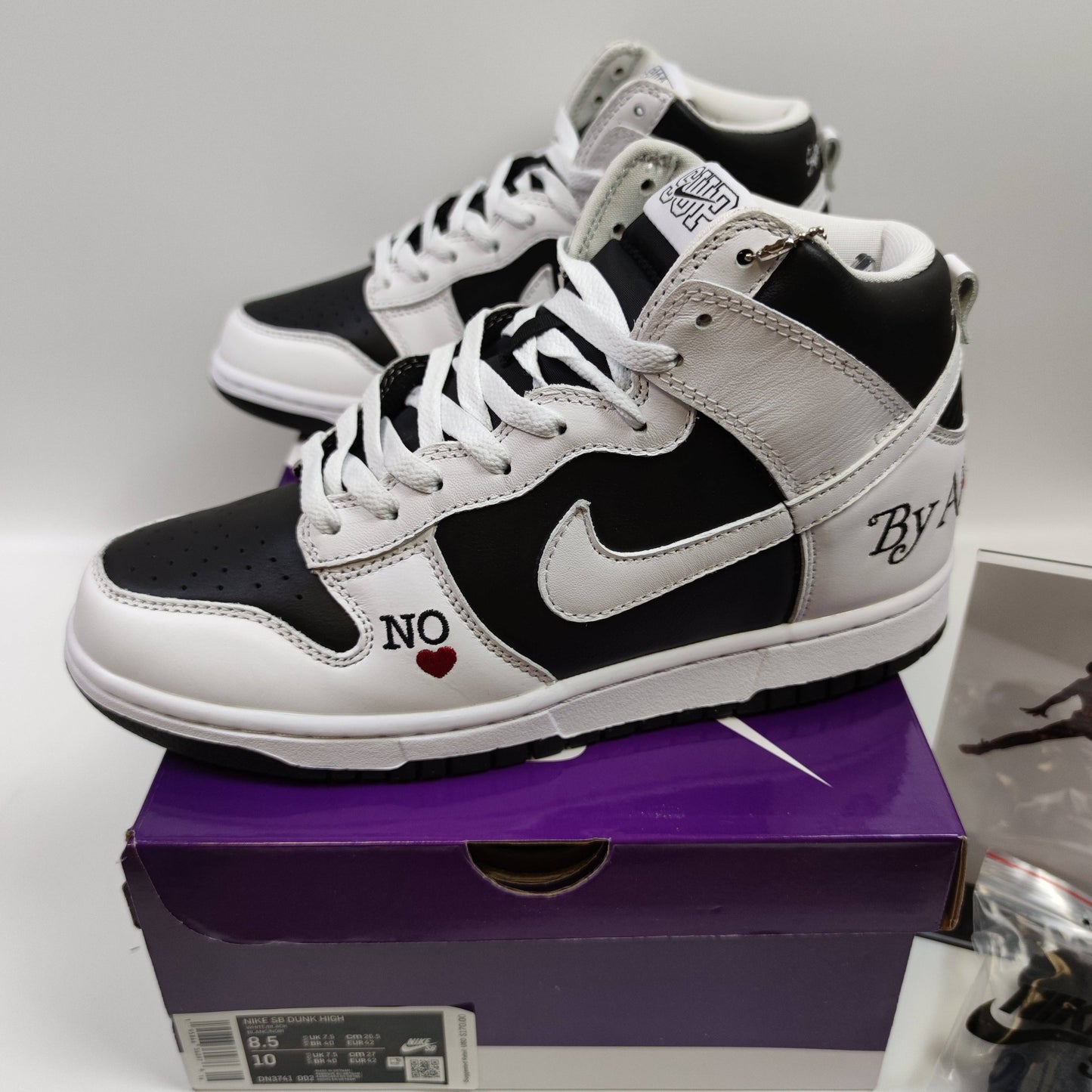 Supreme x Nike SB Dunk High "By Any Means" DN3741-002 - Fashion Sneaker1818