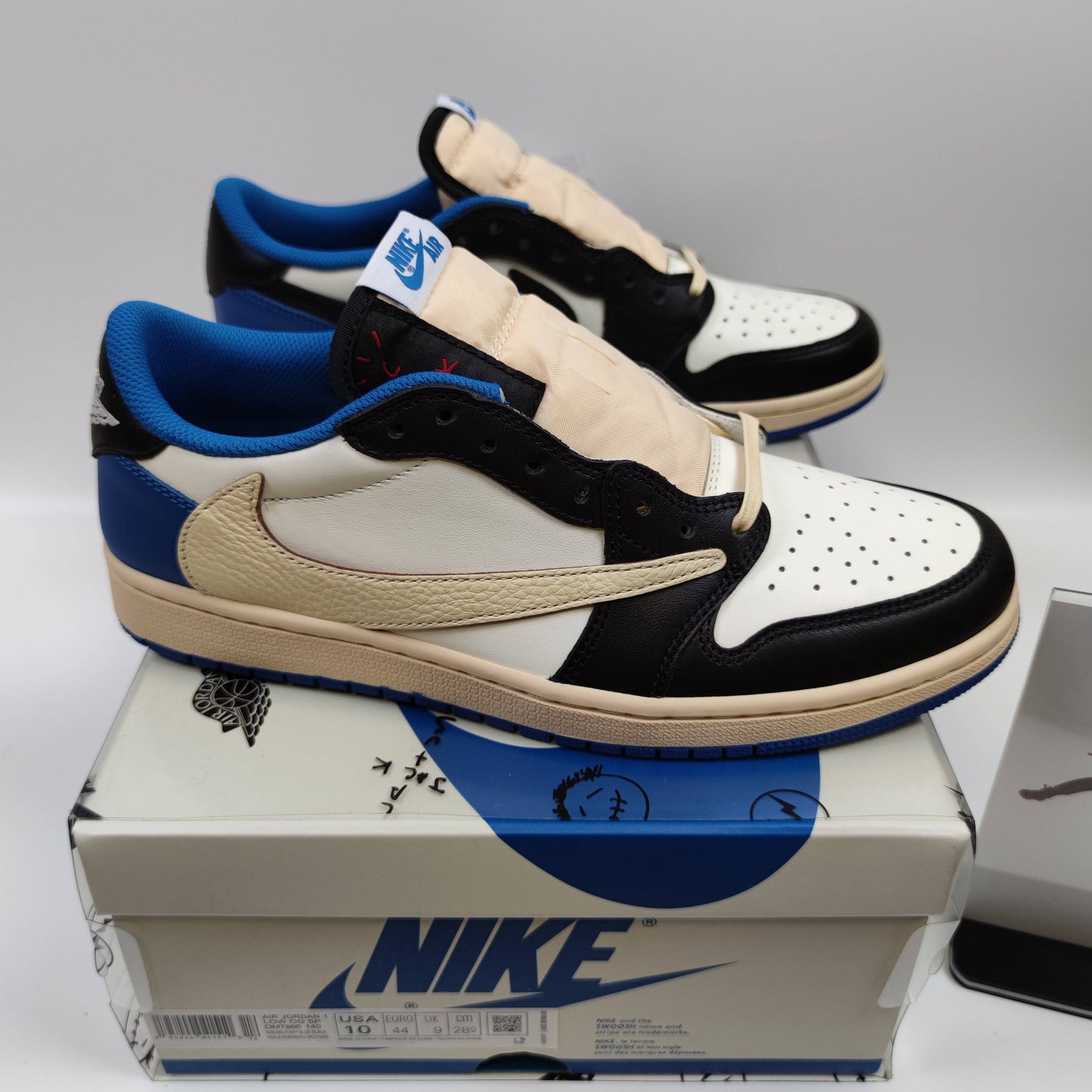 Travis Scott x Fragment Design x Air Jordan 1 Low OG SP DM7866-140 - Fashion Sneaker1818