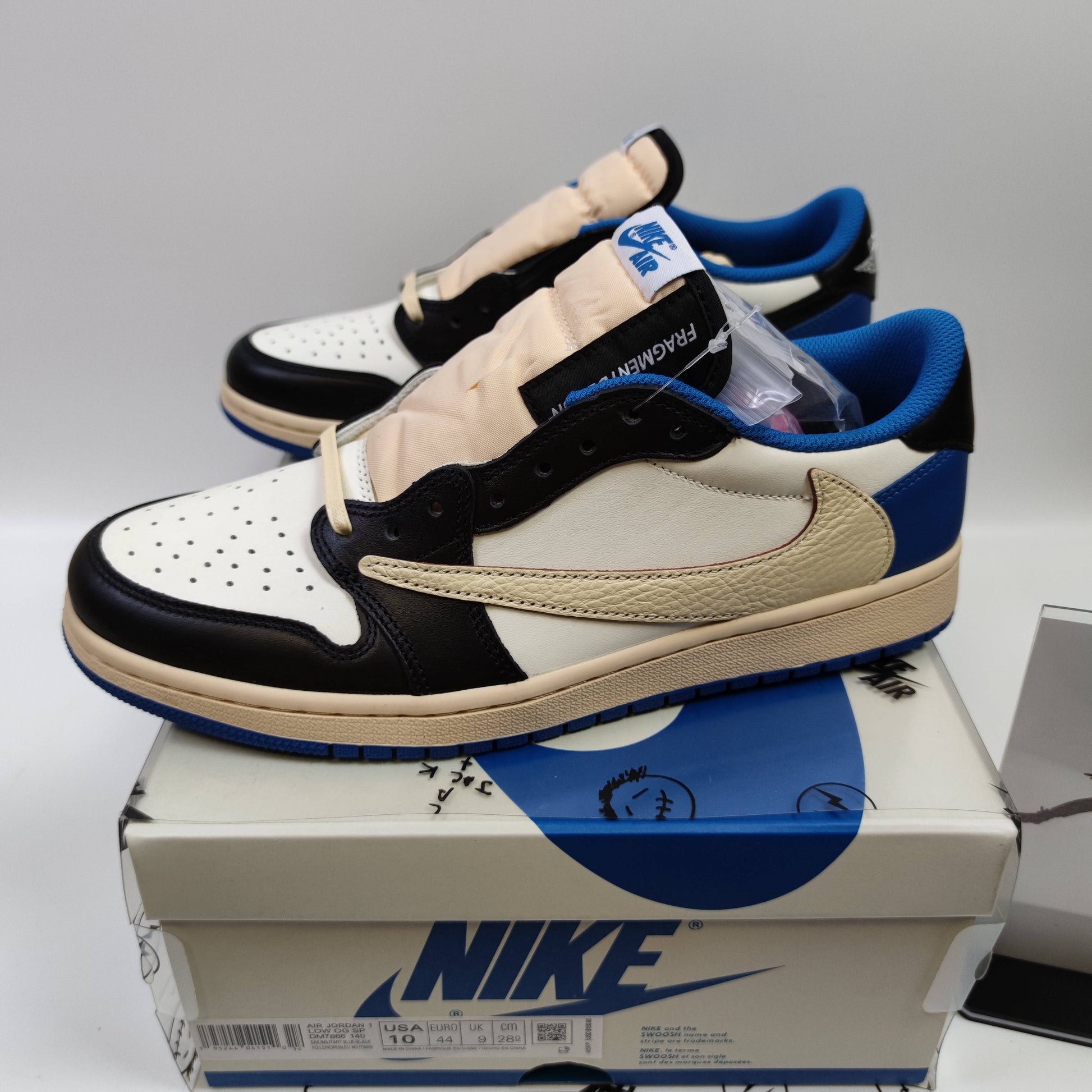 Travis Scott x Fragment Design x Air Jordan 1 Low OG SP DM7866-140 - Fashion Sneaker1818