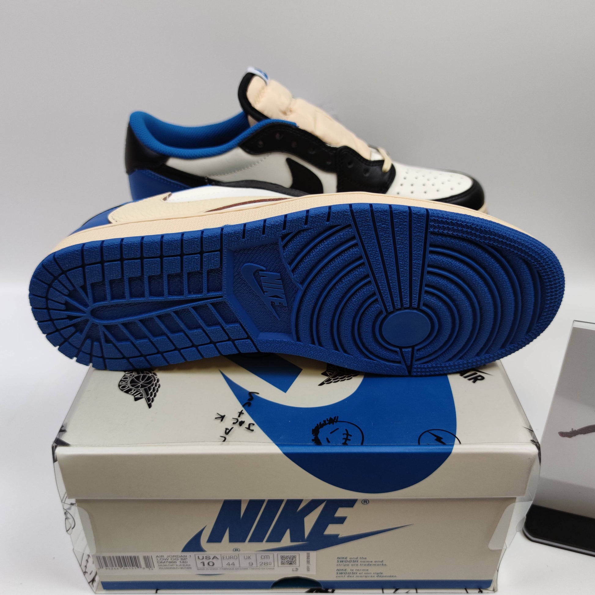 Travis Scott x Fragment Design x Air Jordan 1 Low OG SP DM7866-140 - Fashion Sneaker1818