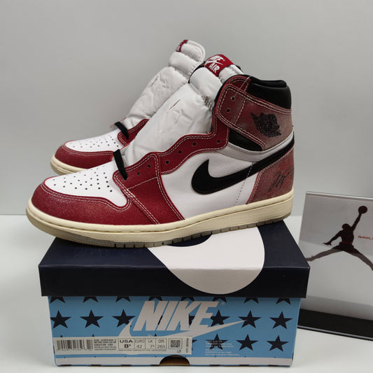 Trophy Room x Air Jordan 1 Retro High OG "Freeze Out" DA2728-100 - Fashion Sneaker1818