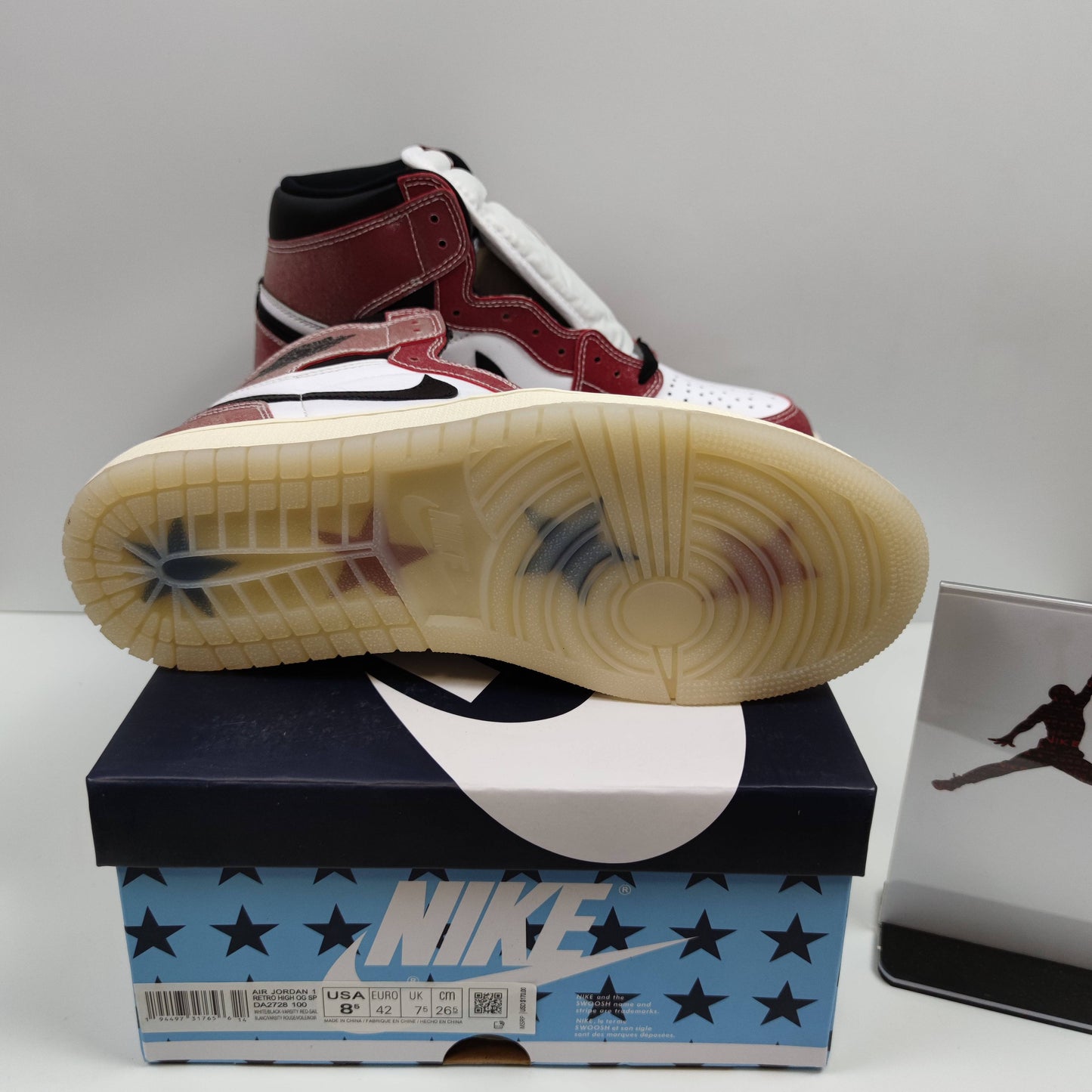 Trophy Room x Air Jordan 1 Retro High OG "Freeze Out" DA2728-100 - Fashion Sneaker1818