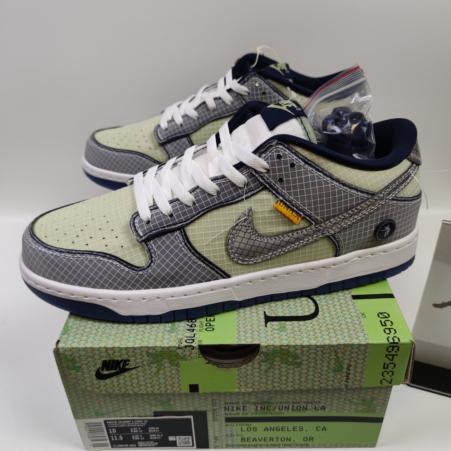 Union LA x Nike Dunk Low "Pistachio" DJ9649-401 - Fashion Sneaker1818