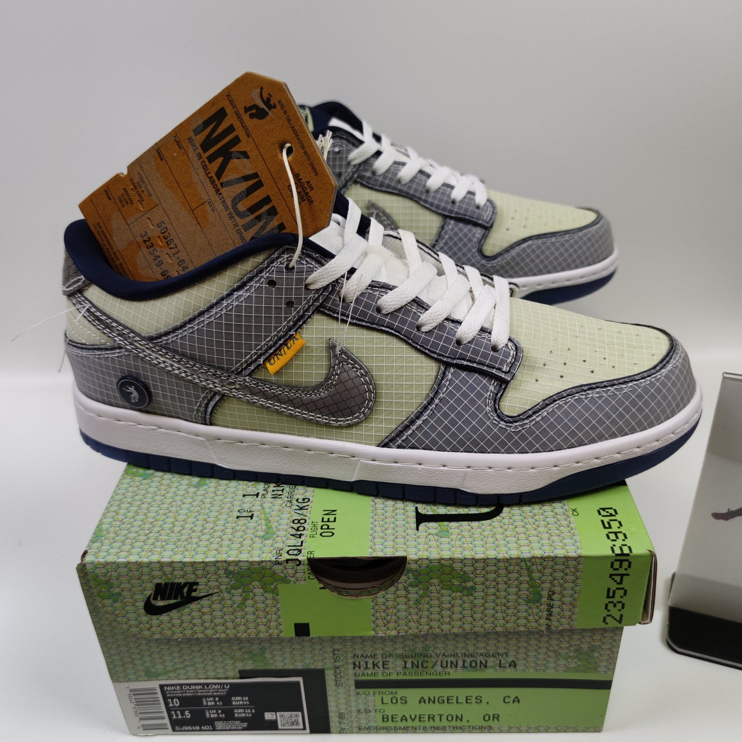 Union LA x Nike Dunk Low "Pistachio" DJ9649-401 - Fashion Sneaker1818