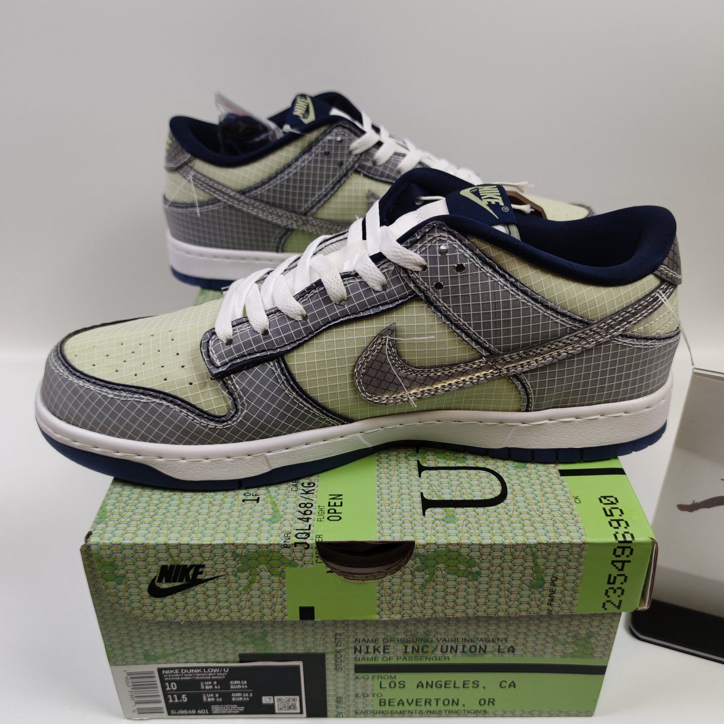 Union LA x Nike Dunk Low "Pistachio" DJ9649-401 - Fashion Sneaker1818