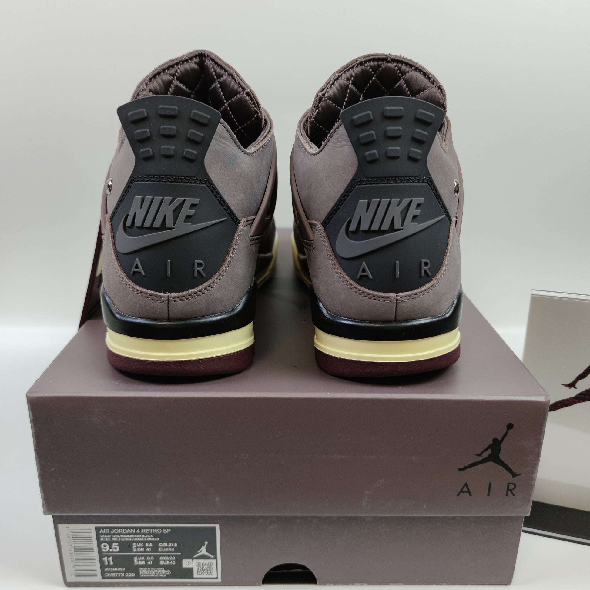 A Ma Maniére x Air Jordan 4 Retro "Violet Ore" DV6773-220 - Fashion Sneaker1818