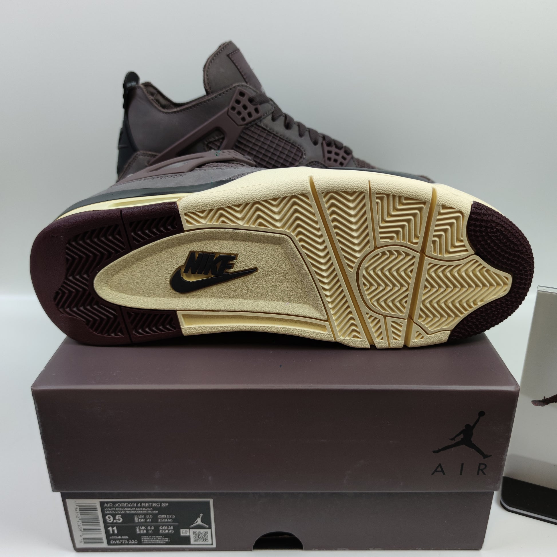 A Ma Maniére x Air Jordan 4 Retro "Violet Ore" DV6773-220 - Fashion Sneaker1818