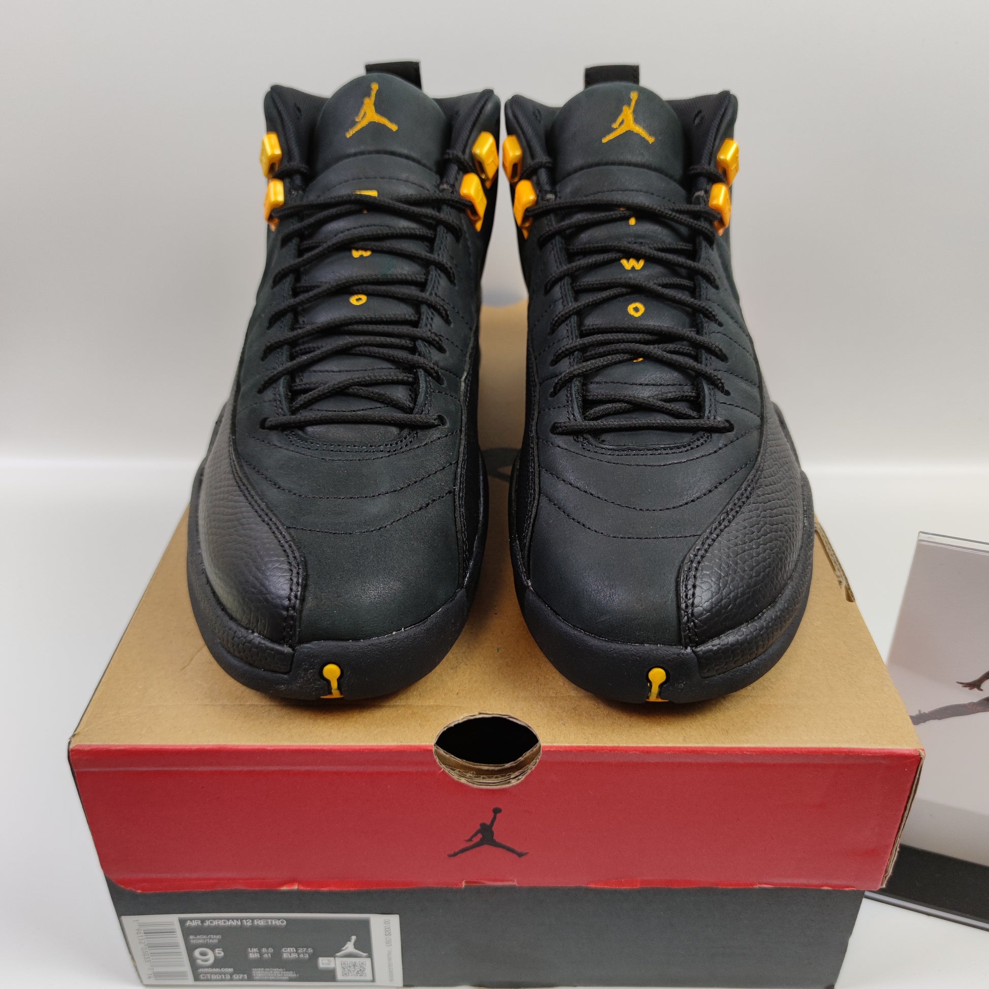 Air Jordan 12 Retro "Black Taxi" CT8013-071 - Fashion Sneaker1818