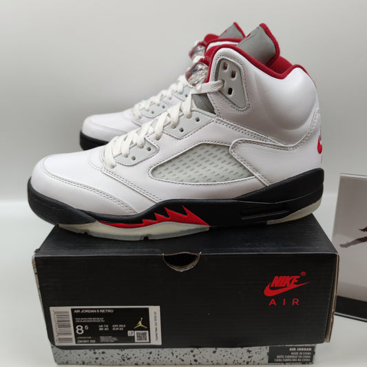 Air Jordan 5 Retro "Fire Red" DA1911-102 - Fashion Sneaker1818